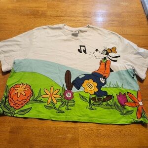 Disney Cartoon Character Graphic T-Shirt - Size 1X